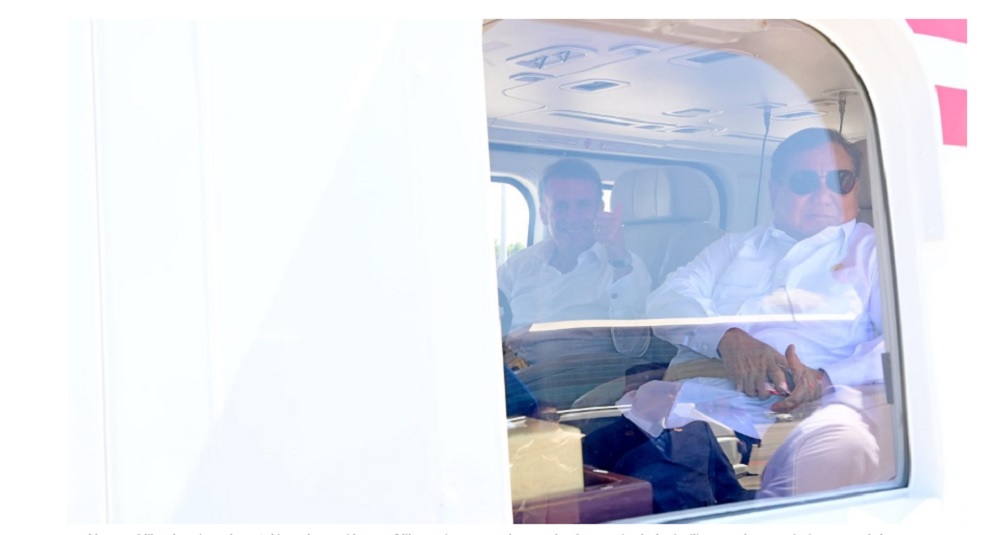 Momen Keakraban Presiden Prabowo dan Presiden Macron Menuju Akmil Magelang