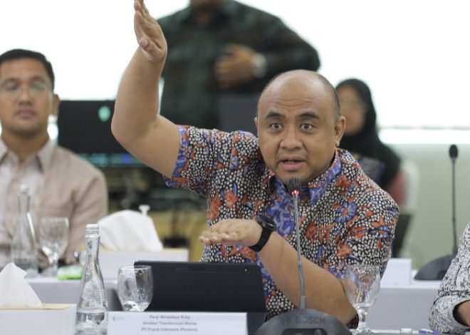 Panji Winanteya, Pupuk Indonesia Optimalkan Transformasi Industri 4.0 dalam Mewujudkan Swasembada Pangan