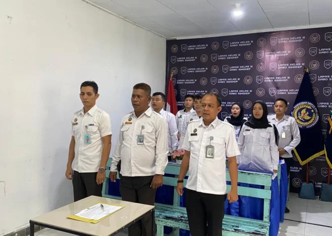 Lapas Dabo Singkep Tegaskan Komitmen Perangi Narkoba dan Pungli Lewat Penandatanganan Nasional – Kutipan