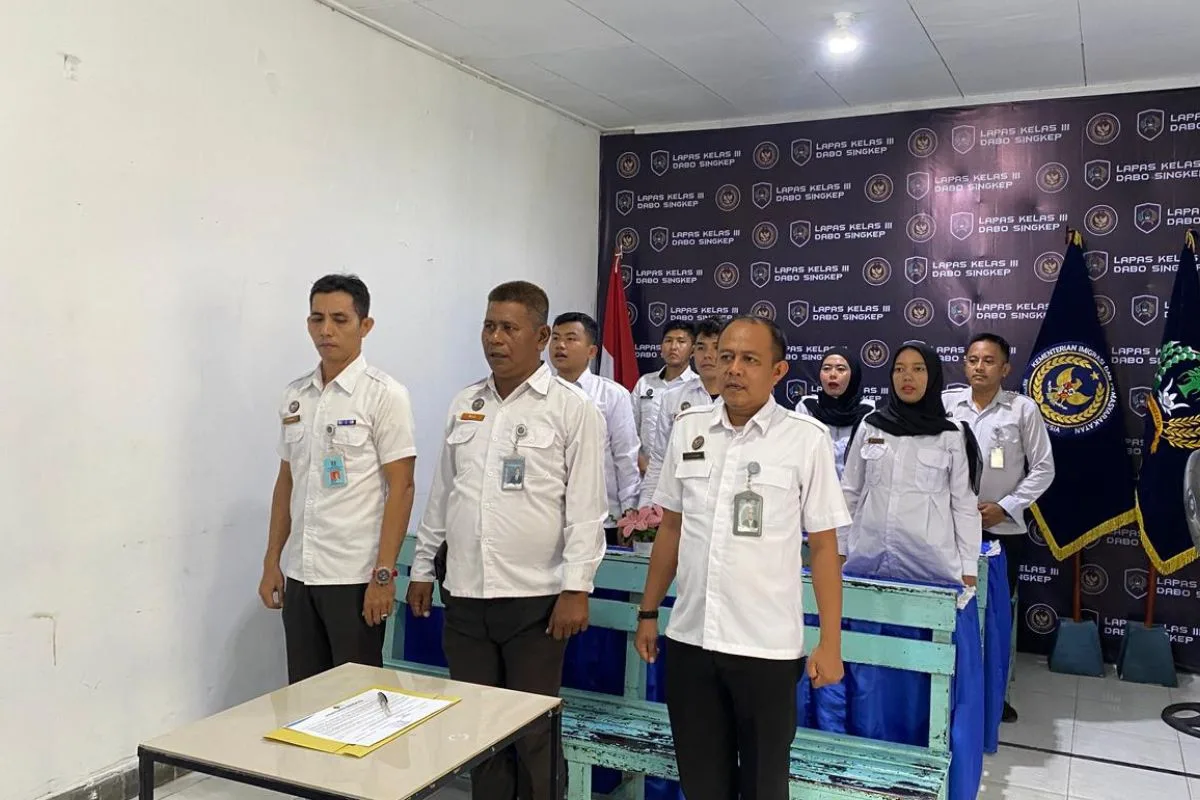 Lapas Dabo Singkep Tegaskan Komitmen Perangi Narkoba dan Pungli Lewat Penandatanganan Nasional – Kutipan
