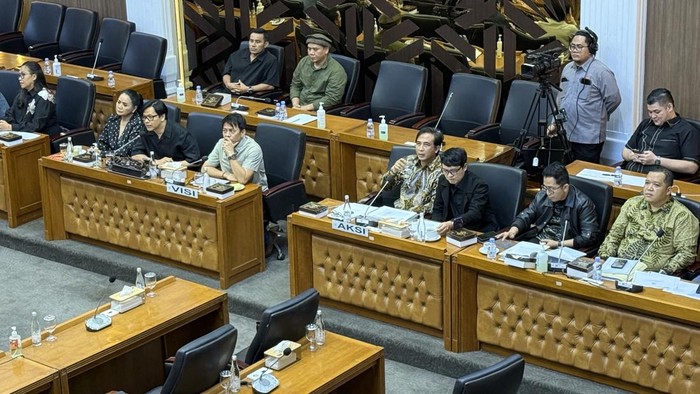 Musisi Bersatu di DPR, VISI dan AKSI Dorong Transparansi Royalti