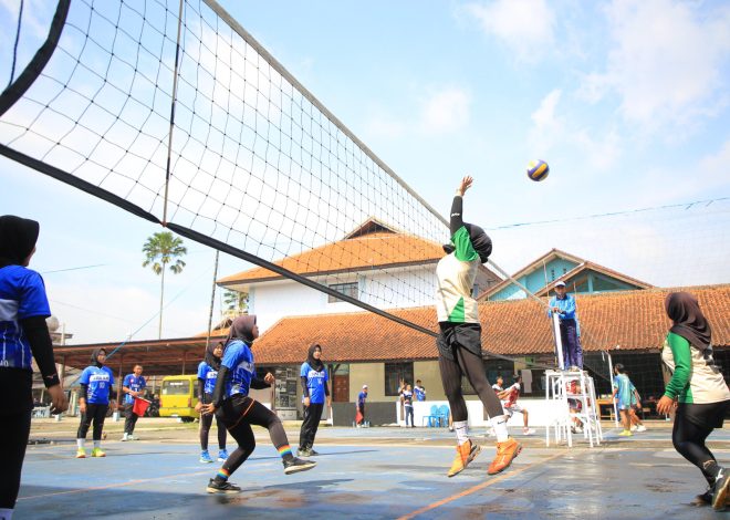 Dispora Buka Turnamen Bola Volly FKKS SMA Cup Tahun 2025