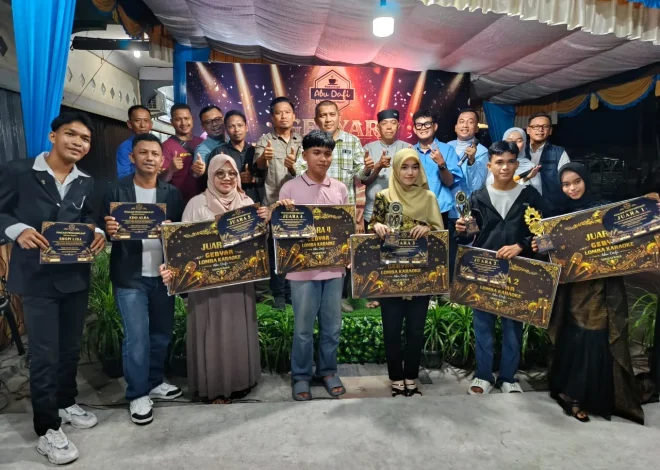 Kedai Kopi Abu Dafi #16 Sukses Gelar Lomba Karaoke di Karimun – Kutipan