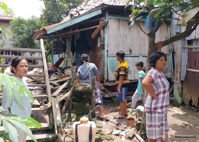 Rumah Panggung di Ogan Ilir Roboh, Tidak Ada Korban Jiwa