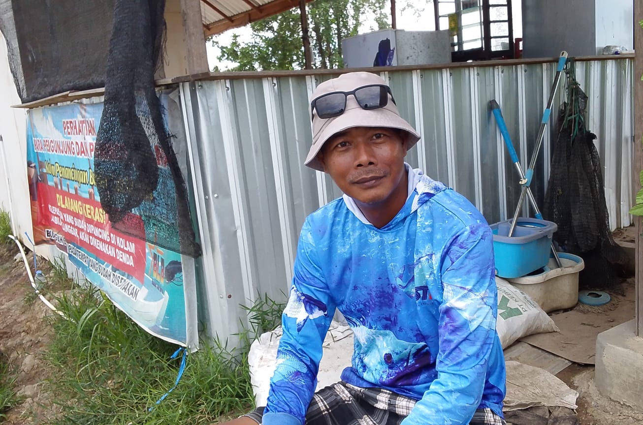 Budidaya Ikan Di Kolam Pak Tri, Sangat Menggiurkan !